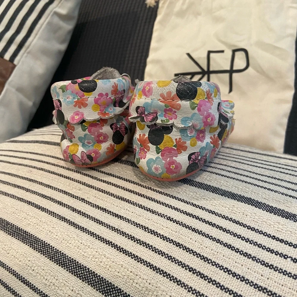 Freshly Picked Floral Minnie Mary Jane Moccasins